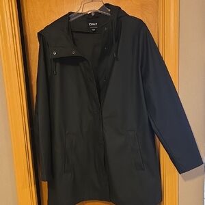 ONLY Women's Black Trench Coat